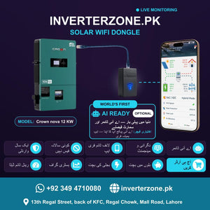 Crown Nova 12 KW Solar WiFi Dongle - Real-Time Solar Monitoring