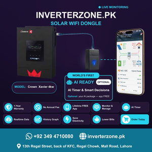 Crown Xavier 4 KW old Solar WiFi Dongle - Real-Time Solar Monitoring