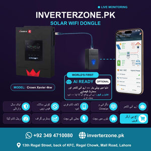 Crown Xavier 4 KW old Solar WiFi Dongle - Real-Time Solar Monitoring