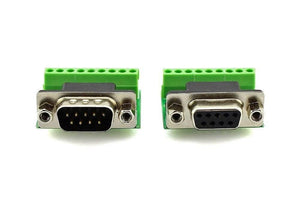 Rs232 Adapter Serial Connection Db9-male To 9-pin Terminal