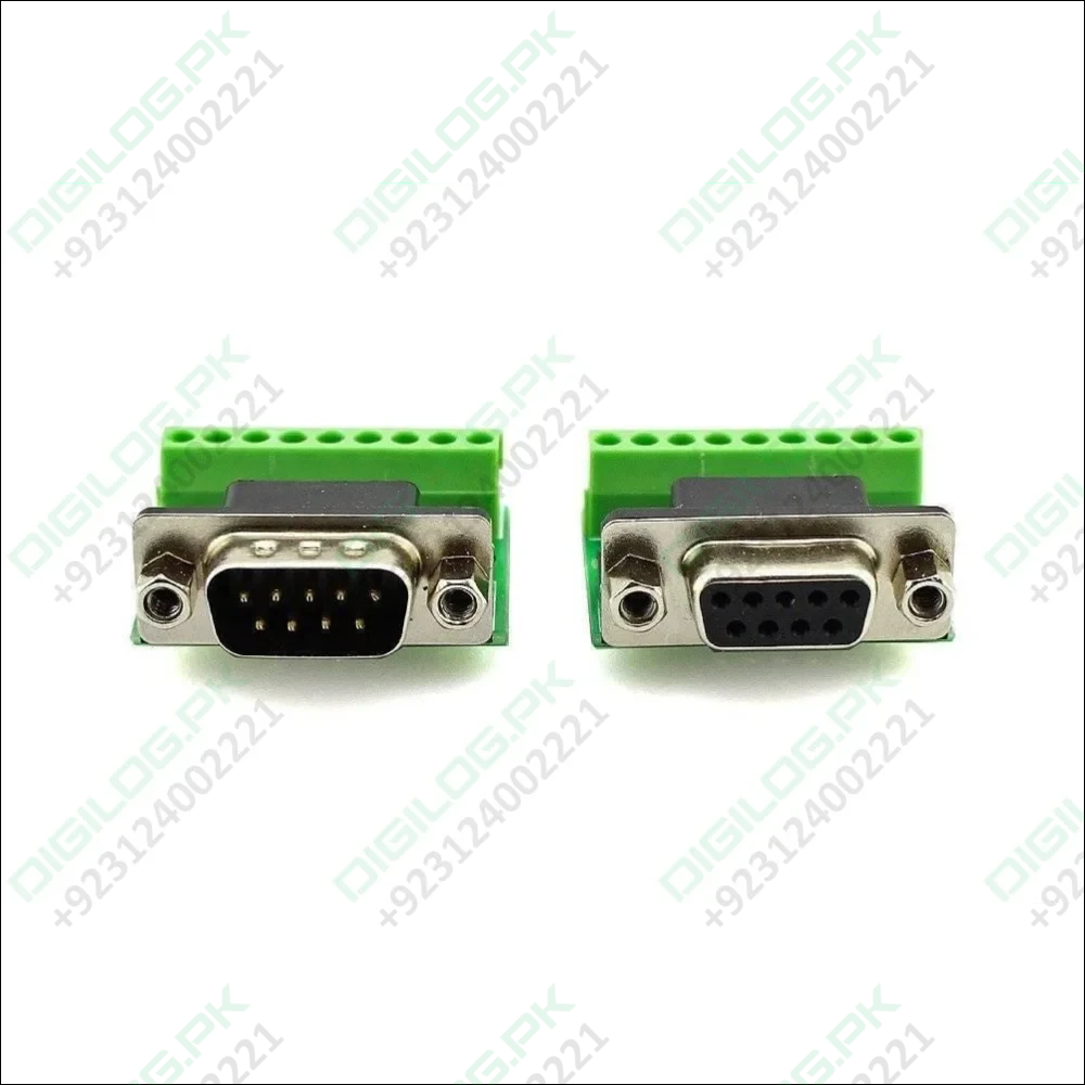 Rs232 Adapter Serial Connection Db9-male To 9-pin Terminal