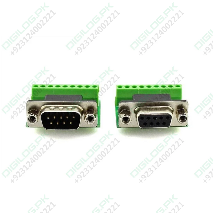 Rs232 Adapter Serial Connection Db9-male To 9-pin Terminal