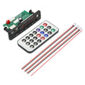 DC 5v MP3 Decoding Board 40W Amplifier Audio DIY MP3 Player Car FM Radio Module TF 3.5mm Mic Wireless Card