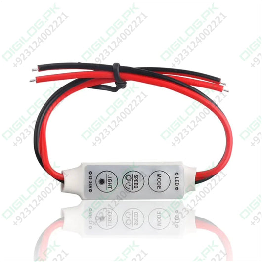 DC 5V 12V 24V Mini Led Controller Dimmer Flasher Blinker