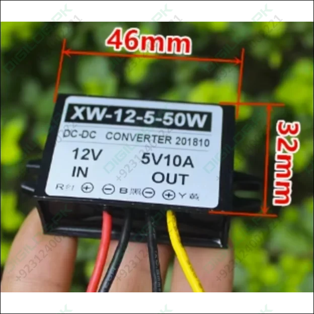 DC-DC 12V to 5V 10A Step Down Buck Converter Power Regulator
