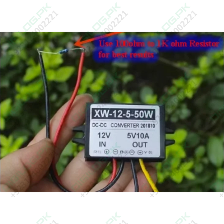 DC-DC 12V to 5V 10A Step Down Buck Converter Power Regulator
