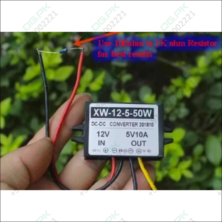 DC-DC 12V to 5V 10A Step Down Buck Converter Power Regulator
