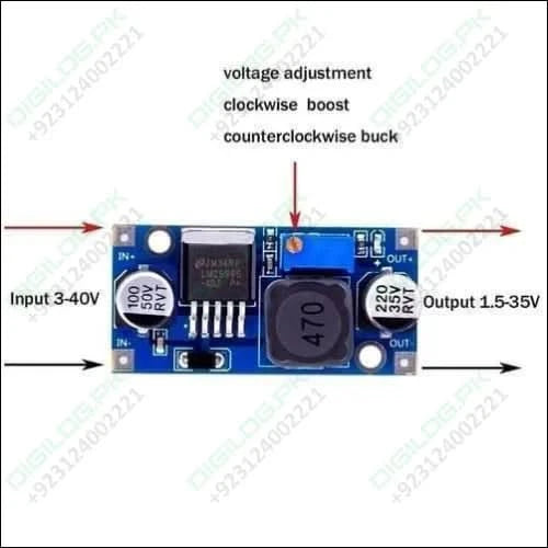 Hw-411a Lm2596 Dc To Buck Converter Step Down Module Power