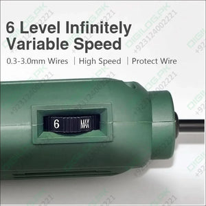 DF-8 Enameled Wire Stripping Machine Varnished Wire Stripper Enameled Copper-Digilog.pk