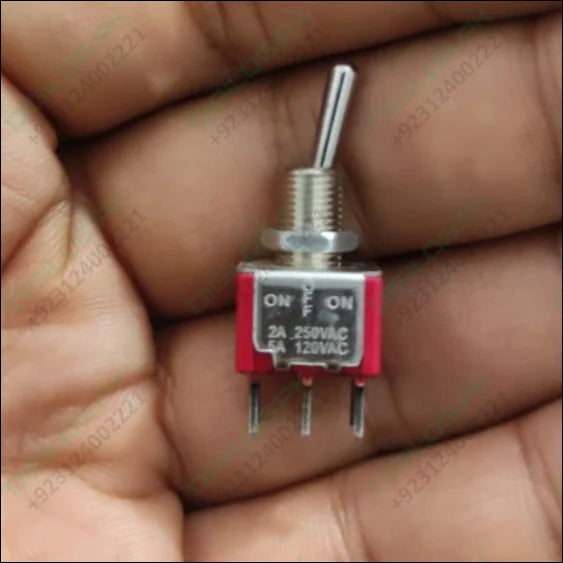 DPDT 3 Positions Toggle Switch 6 Pin