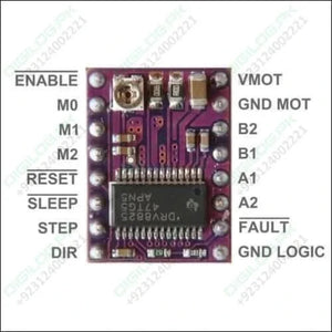 DRV8825 Stepper Motor Driver With Aluminum Heat Sink