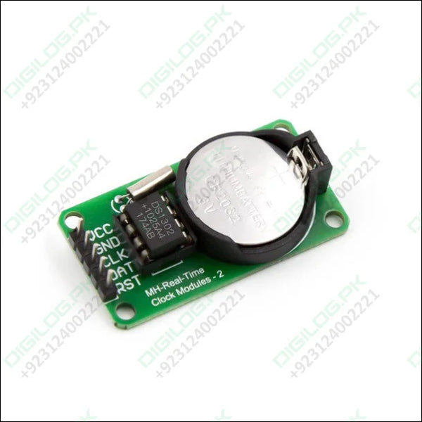 DS1302 AVR Real Time Clock Module With Cell