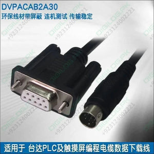 Alinkey Dvpacab2a30 Plc Cable Dvp Download Data Din 8 Pin