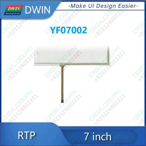 Dwin 7 Inch 4 Wire Rtp Resistive Touch Panel Yf07002 - LCD