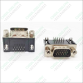 Db15 Male Right Angle Connector d Sub High Density Pcb