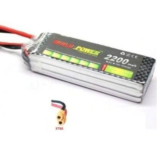 Blomiky 7.4V 3000mAh Li-ion Rechargeable Battery With T Plug For 1/1