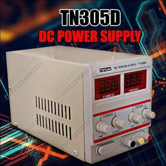 Titan Digital Display Dc Power Supply Tn605d 60v 5a