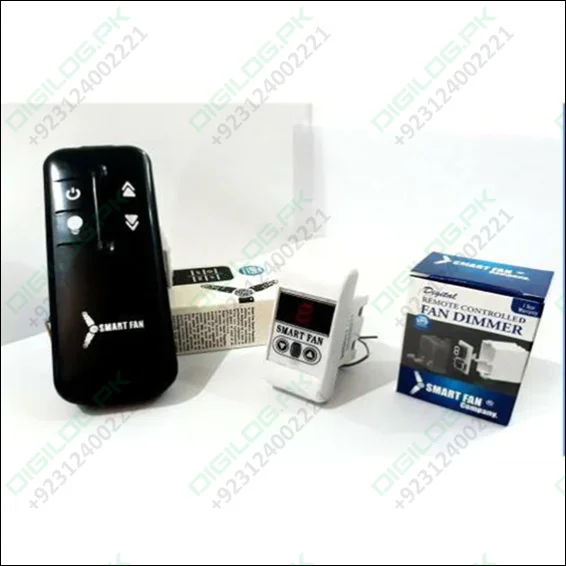 Digital Ceiling Fan Dimmer With Remote Control Piano Fitting