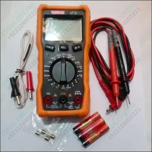 Digital Display Multimeter Ut 31 Non Contact Voltmeter