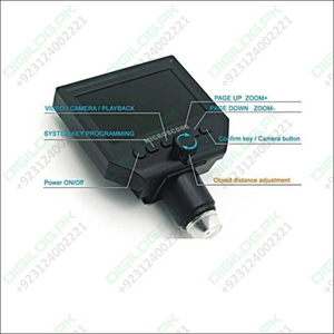 Digital Microscope 4.3in Hd Led 3.6mp 1 - 600x Continuous