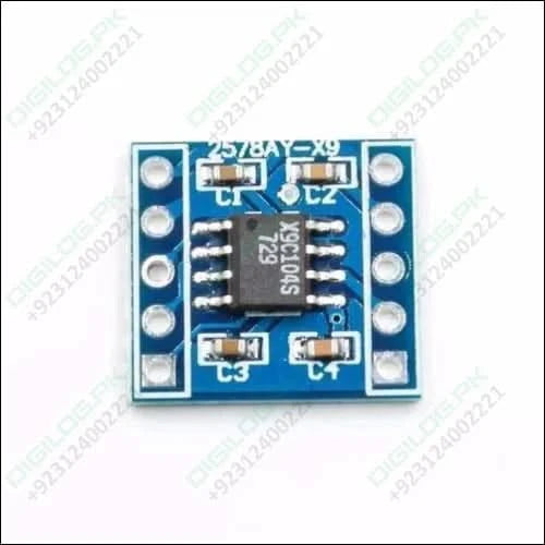 Digital Potentiometer Datasheet Fasizi X9C104 Digitales Potentiometer - 100-stufiges Einstellmodul Für Brückenschaltungen 100k Digital Potentiometer Digital Potentiometer Datasheet Fasizi X9C104 Digitales Potentiometer - 100-stufiges Einstellmodul Für Brückenschaltungen 100k Digital Potentiometer