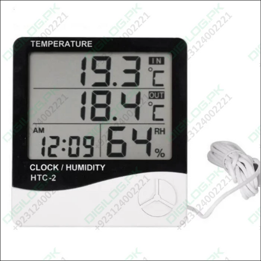 Digital Thermometer And Hygrometer Htc-2