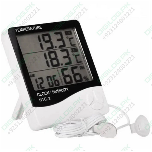 Digital Thermometer And Hygrometer Htc-2