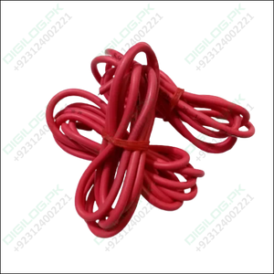 Red 1meter Solderable Wire Hard Wires For Wiring Jumper