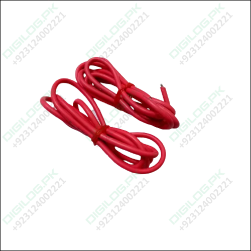 Red 1meter Solderable Wire Hard Wires For Wiring Jumper