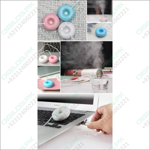Donuts Shape Mini Usb Humidifier Mist Maker Air Diffuser