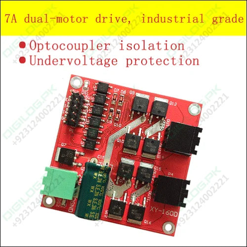 Dual Dc Motor Drive Module 7a 160w Industrial Grade
