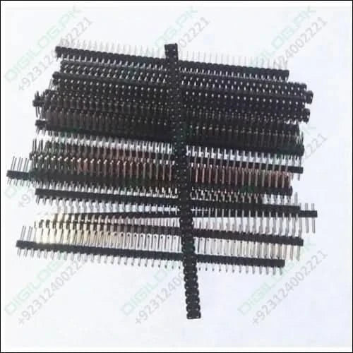 Dual Row Male Header 0.1 Inch 40 + 40 Pin Break Away