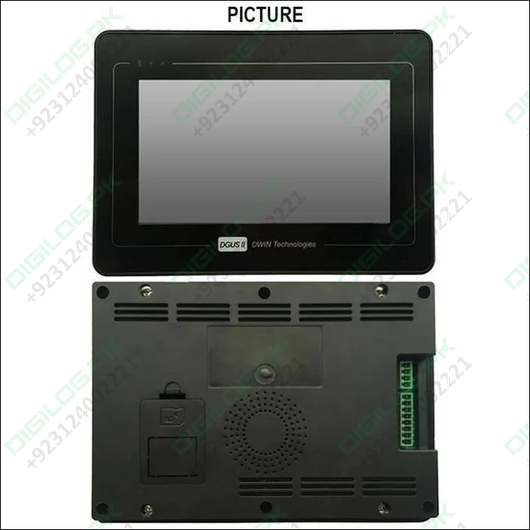 Dwin 7 Inch Industrial Hmi Lcd Touch Screen 800x480 Display