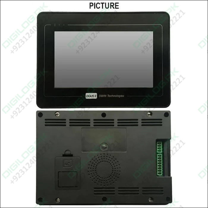 Dwin 7 Inch Industrial Hmi Lcd Touch Screen 800x480 Display