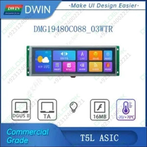 Dwin T5l 8.88inch Tft Lcd Touch Panel Module 1920x480