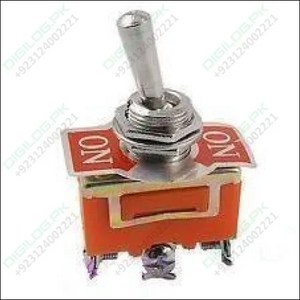 3 Position On Off Screw Terminal Toggle Switch 6 Pin