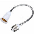 E27 Light Bulb Holder Flexible Extension Adapter Socket