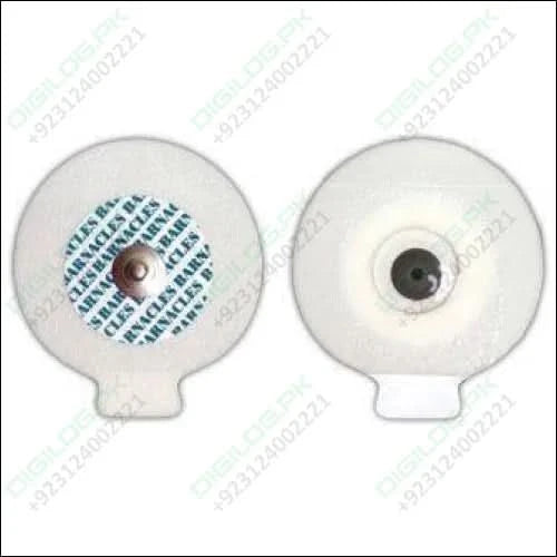 Ecg Electrodes With Metal Snap And Low Impedance Solid