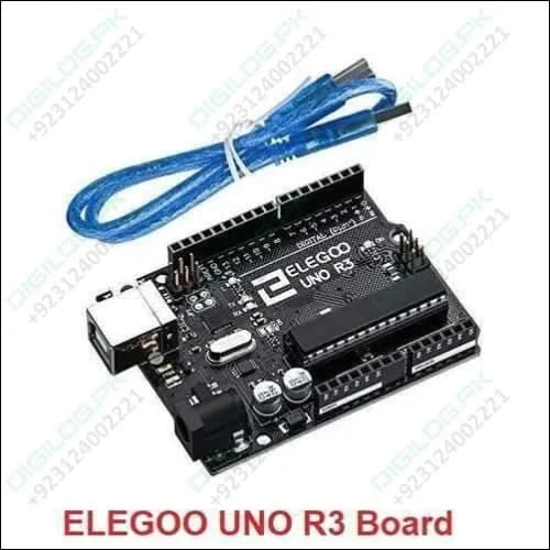 Original ELEGOO UNO R3 Board with USB Cable Compatible