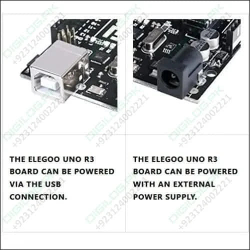 Original ELEGOO UNO R3 Board with USB Cable Compatible