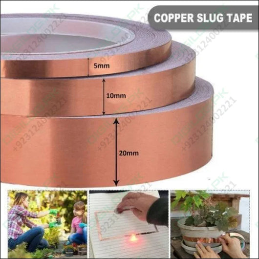 12mm One Sided Copper Foil Conductive Adhesive Tape