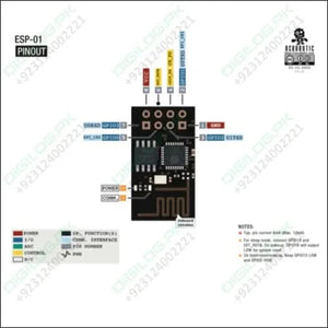 Esp01 Esp 01 Esp8266 Wifi Module