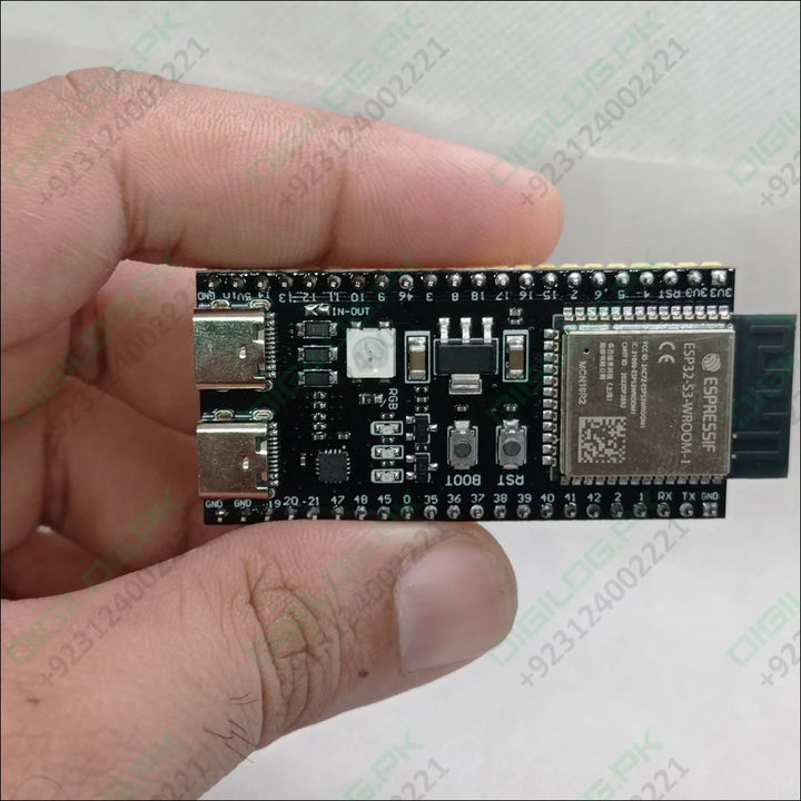 Black ESP32-S3 DevKitC-1 Development Board for WiFi and BLE5.0 in Pakistan