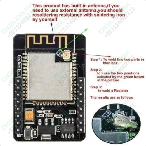 Esp32 Cam Mb Wifi Bluetooth Development Board Micro Usb