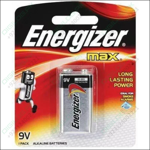 Energizer 9v Battery Alkaline General Purpose In Pakistan