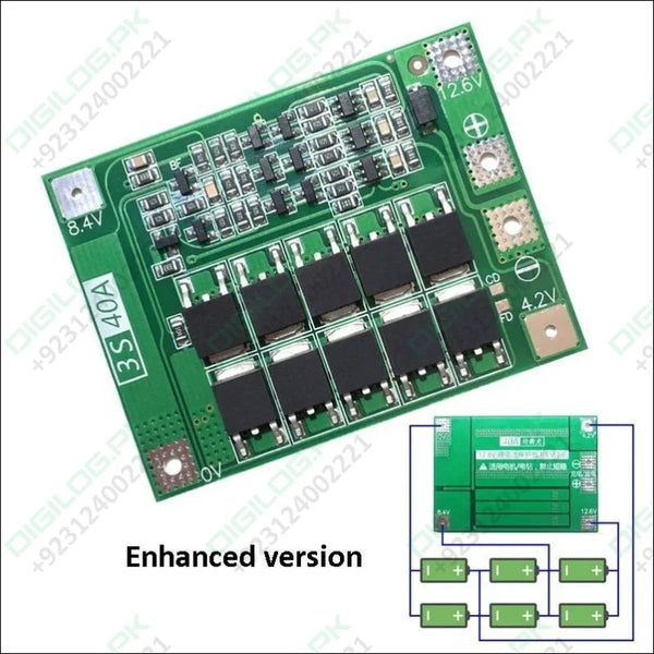 Enhanced Version 3S 40A Li-ion Lithium Battery Charger