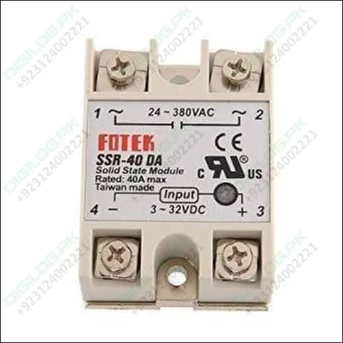 Solid State Relay Module Fotek Ssr 40 Da