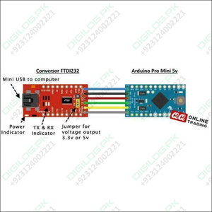 Ft232rl 3.3v 5.5v Ftdi Usb To Ttl Serial Adapter Module