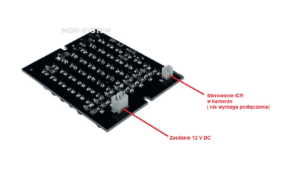 Invisible 940 Nm Infrared Reflector With 48 Diodes For