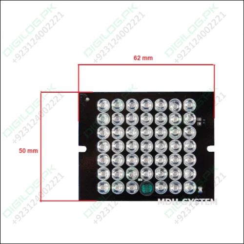 Invisible 940 Nm Infrared Reflector With 48 Diodes